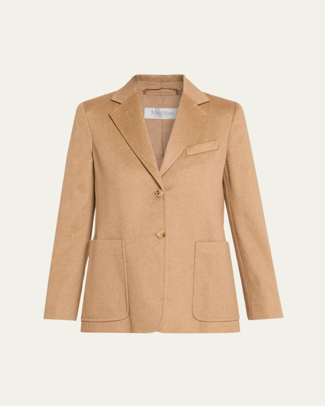 Belluno Single-Breasted Wool Jacket